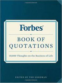 Book of Quotations : 10.000 Thought on the Business of Life