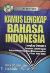 Kamus Lengkap Bahasa Indonesia