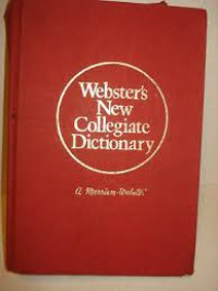 Webster's new collegiate dictionary