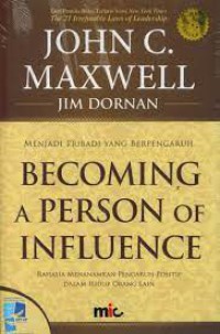 Becoming a person of Influence