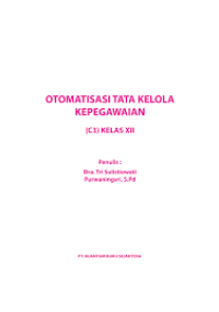 Otomatisasi Tata Kelola Kepegawaian Kelas XII