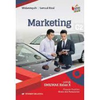 Marketing : Bidang Keahlian Bisnis dan Manajemen C2 Kelas X