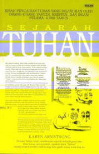 Sejarah Tuhan : kisah pencarian Tuhan yang dilakukan oleh orang-orang Yahudi, Kristen, dan Islam selama 4.000 tahun